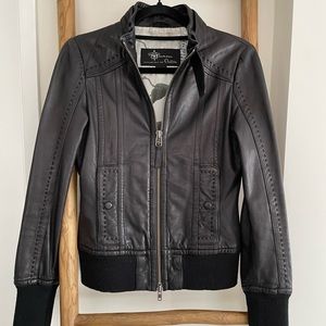 Mackage x Aritzia Leather Jacket
